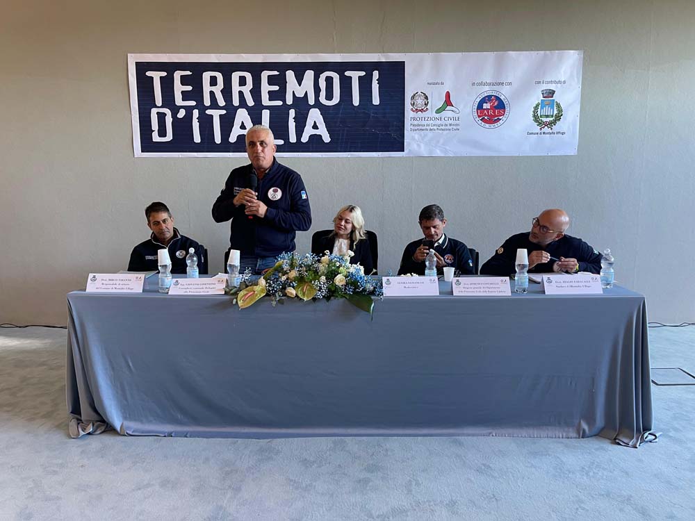 Inaugurazione Terremoti d'Italia Montalto Uffigo