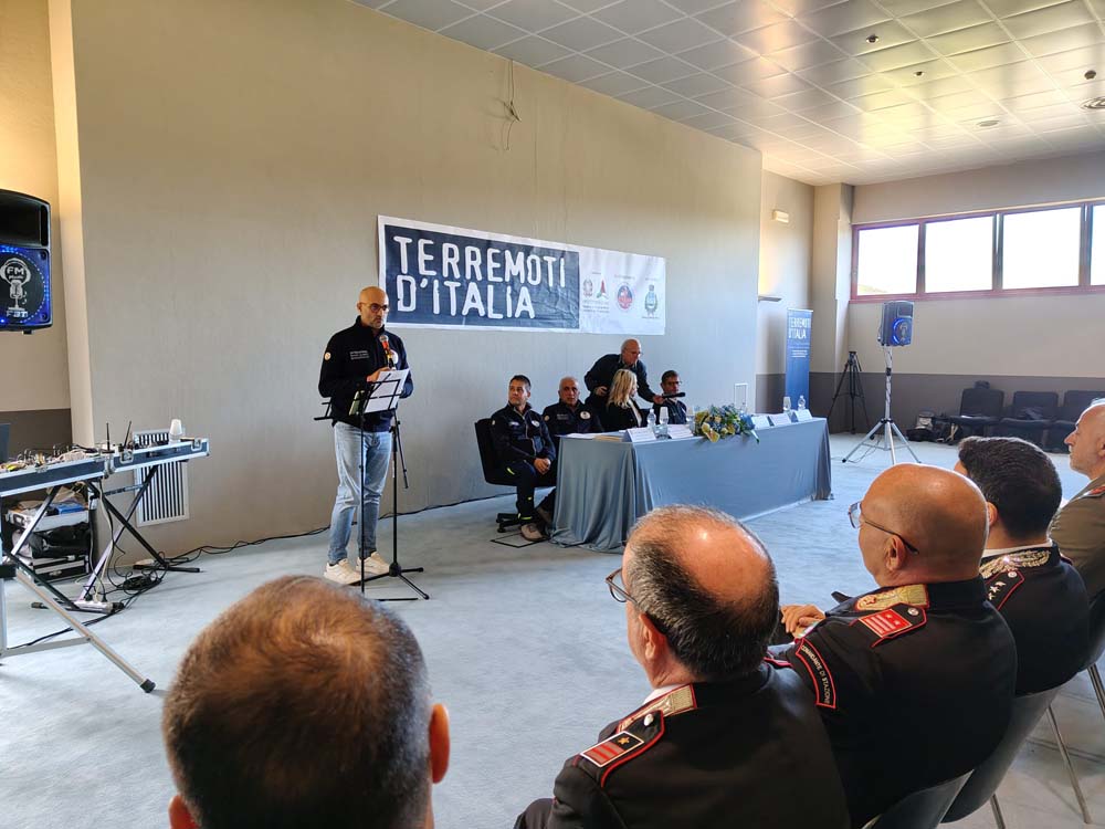 Inaugurazione Terremoti d'Italia Montalto Uffigo