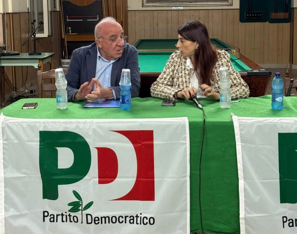Incontro PD a Palmi con Giuseppe Panetta