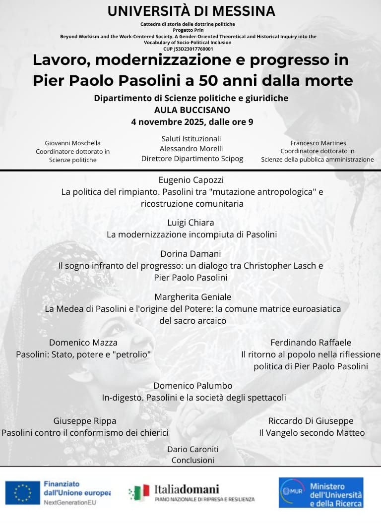 Iniziativa Pasolini Messina
