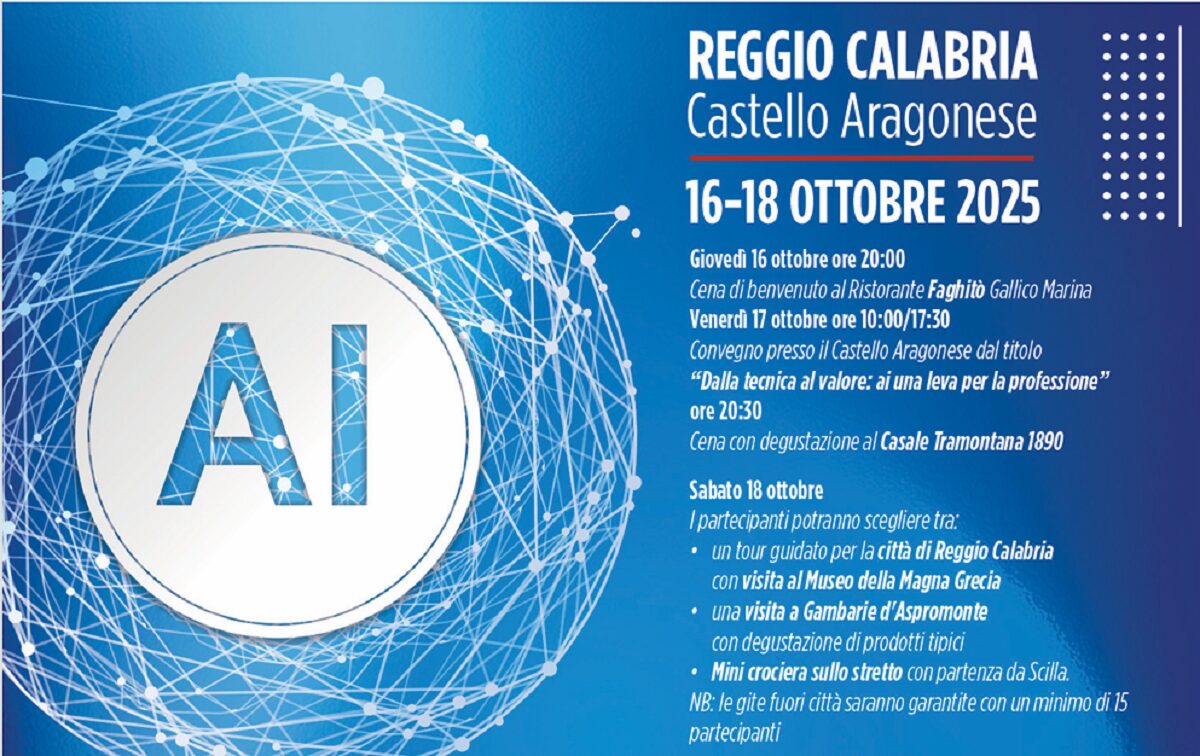 Intelligenza artificiale evento Reggio Calabria
