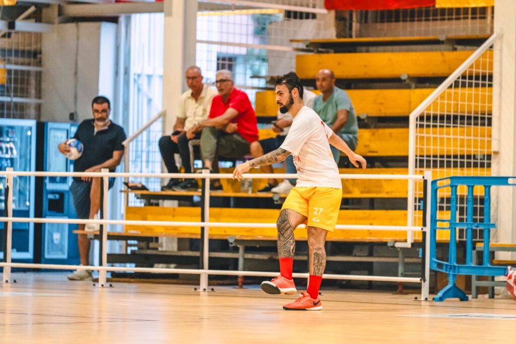 L'italo-brasiliano Renan Beluco in azione (MESSINA FUTSAL)