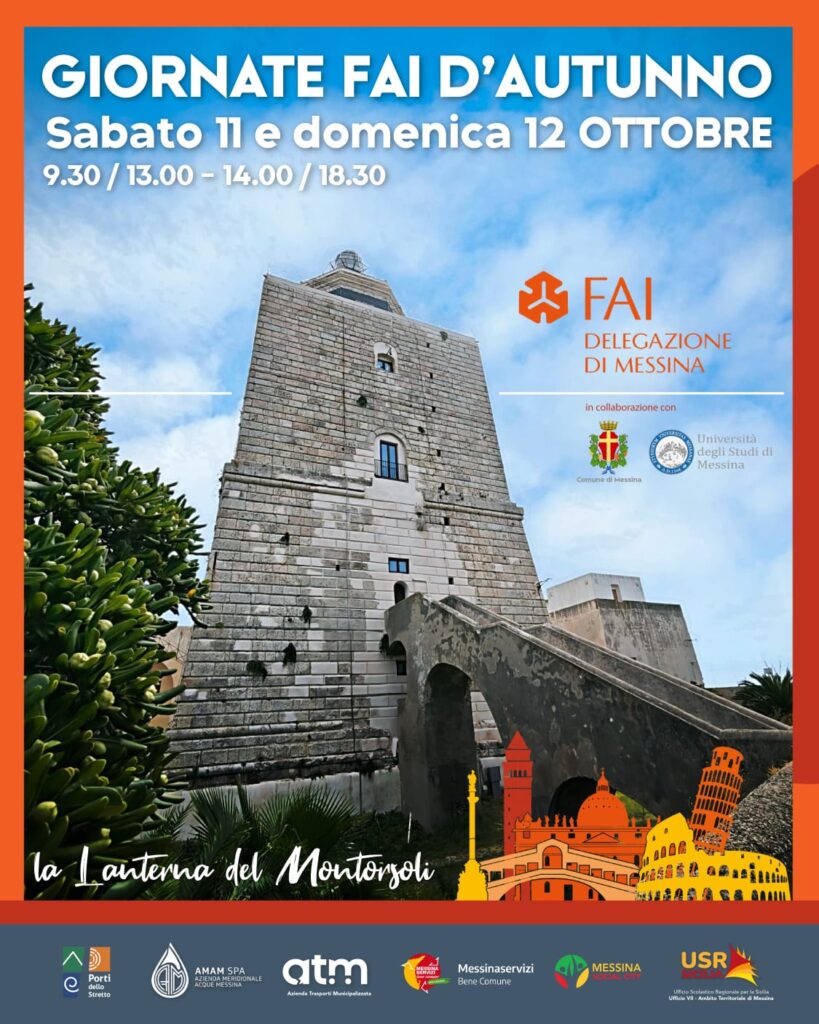 Locandina Giornate del Fai d'autunno 2025 Messina