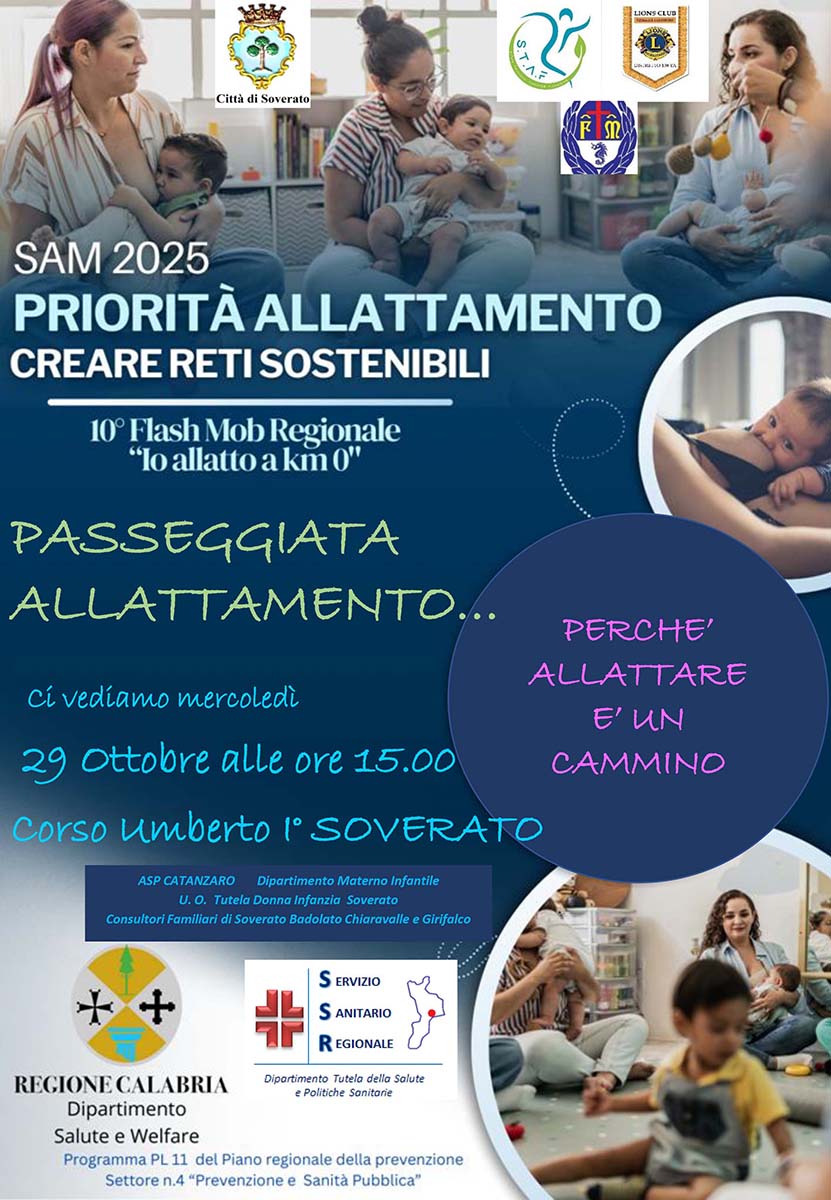 Locandina Passeggiata Allattamento