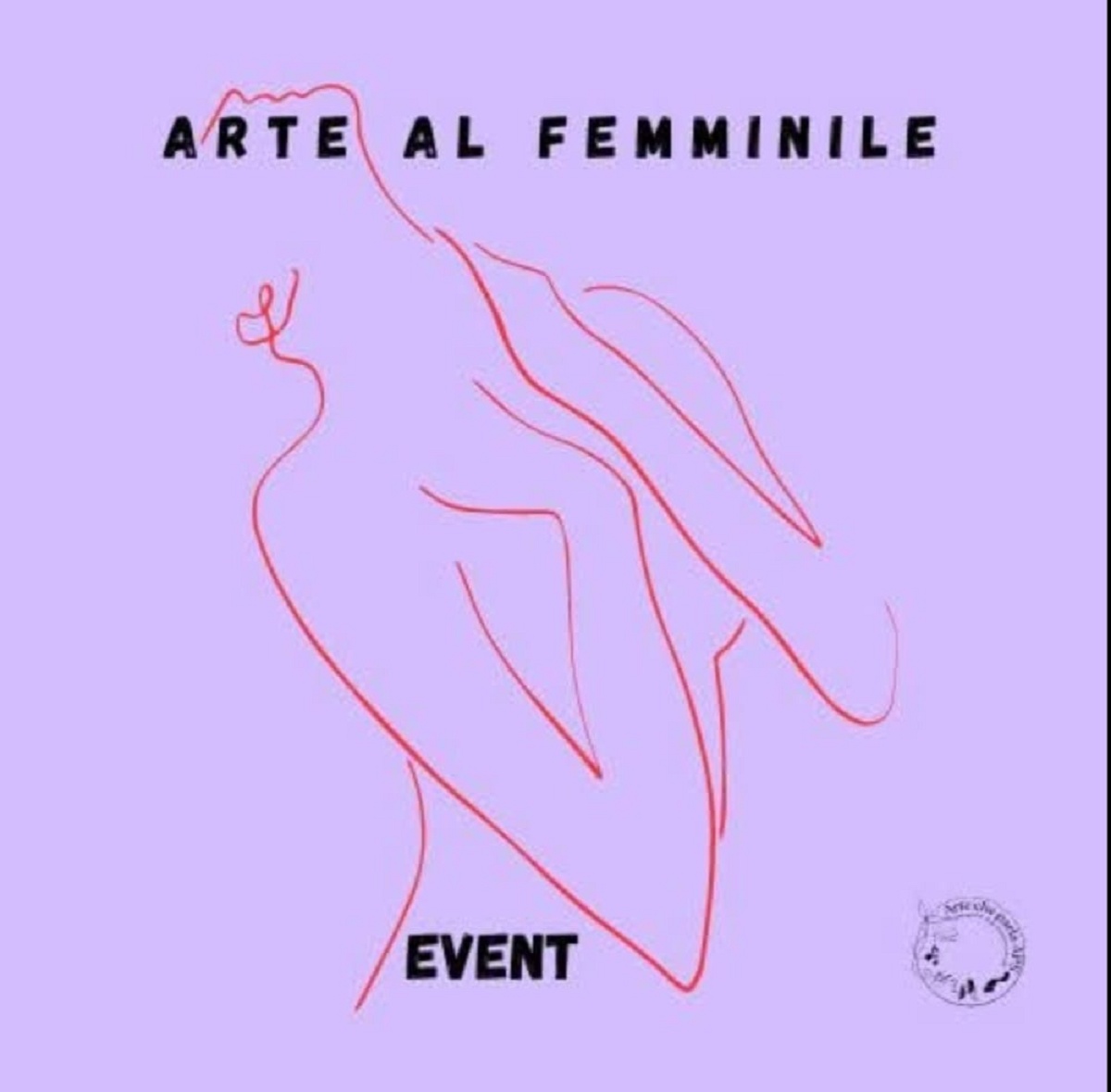 Locandina concorso Arte al Femminile