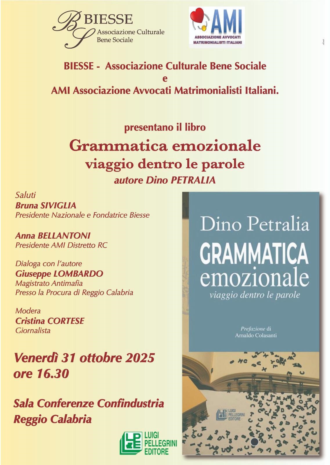 Locandina libro grammatica emozionale
