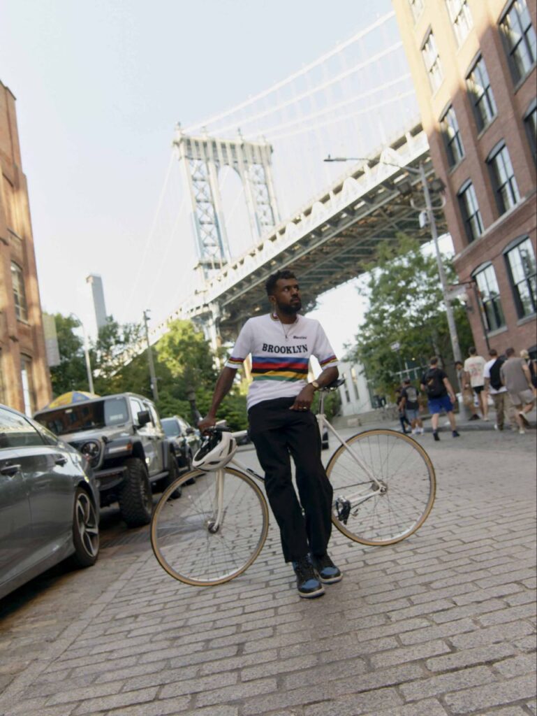 Maglia Santini x Brooklyn ciclismo