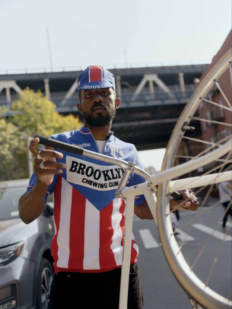 Maglia Santini x Brooklyn ciclismo