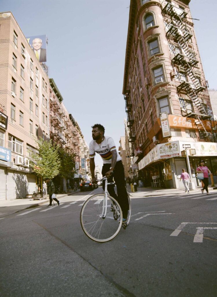 Maglia Santini x Brooklyn ciclismo