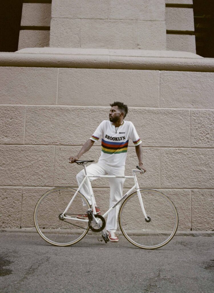 Maglia Santini x Brooklyn ciclismo