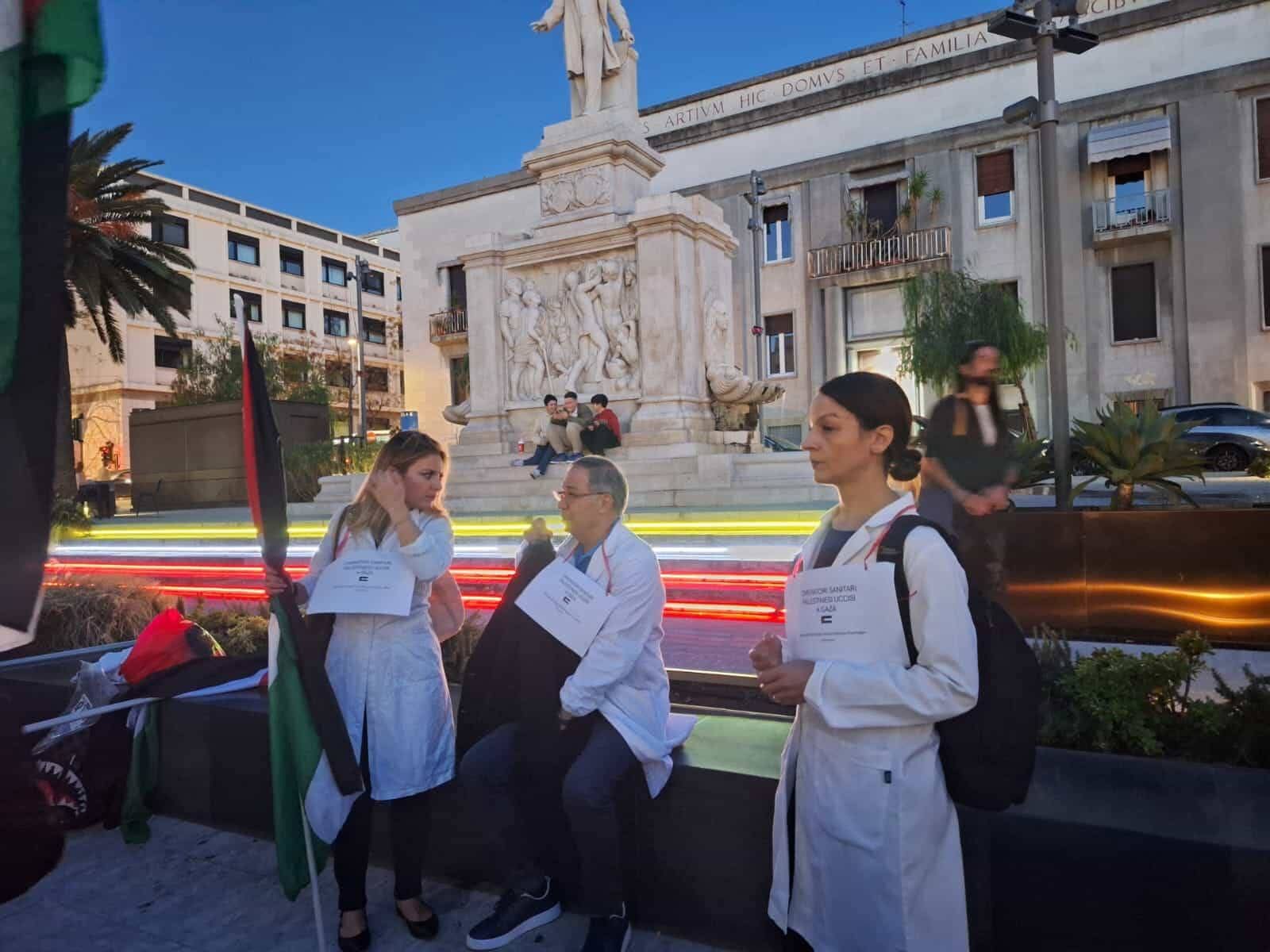 Manifestazione ProPal medici