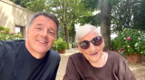 Matteo Renzi e nonna