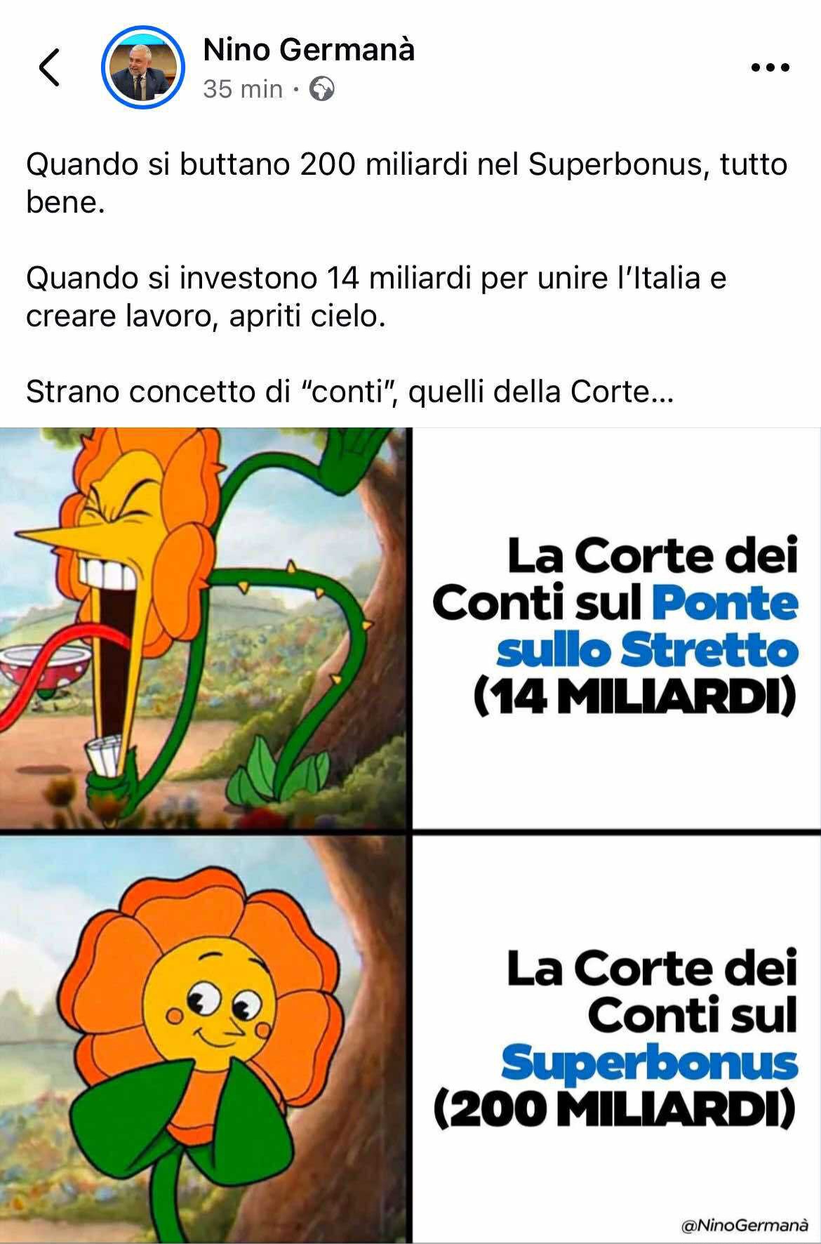 Meme Germanà Corte dei Conti