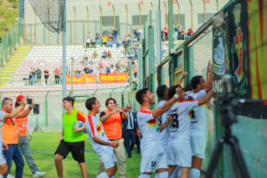 Messina Reggina esultanza gol Roseti