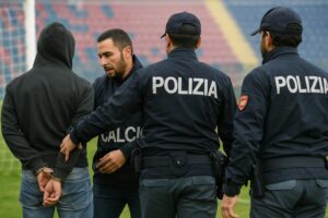 'Ndrangheta e calcio polizia in campo