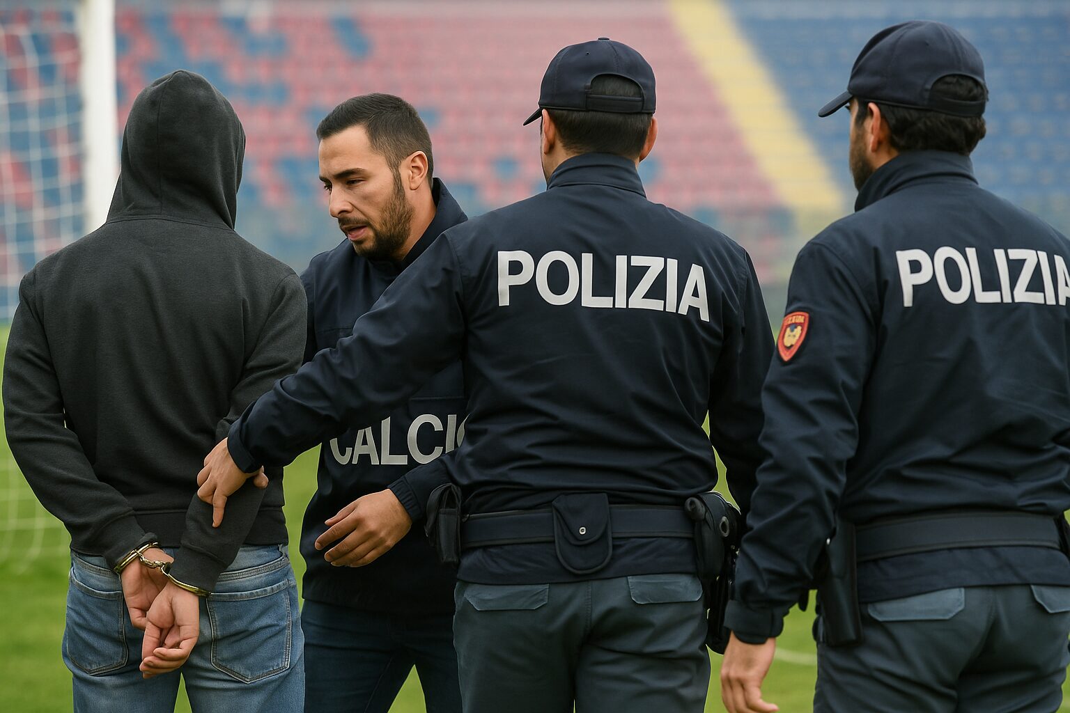 ‘Ndrangheta e calcio polizia in campo