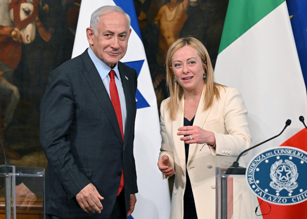 Netanyahu e Meloni
