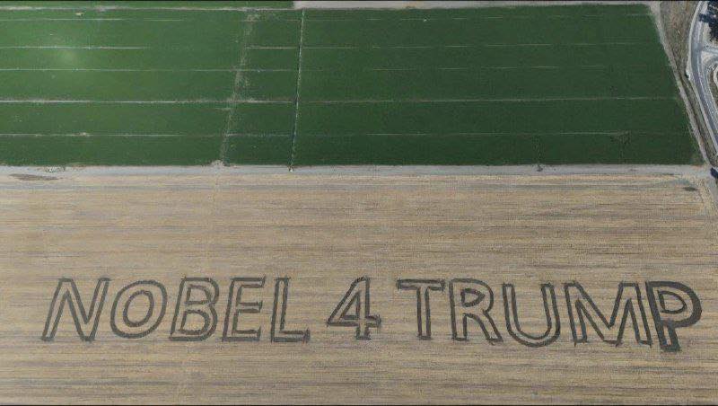 Nobel Trump campo agricolo