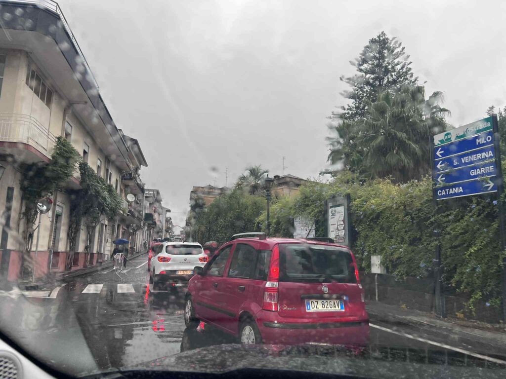 Ottobrata di Zafferana Etnea - maltempo
