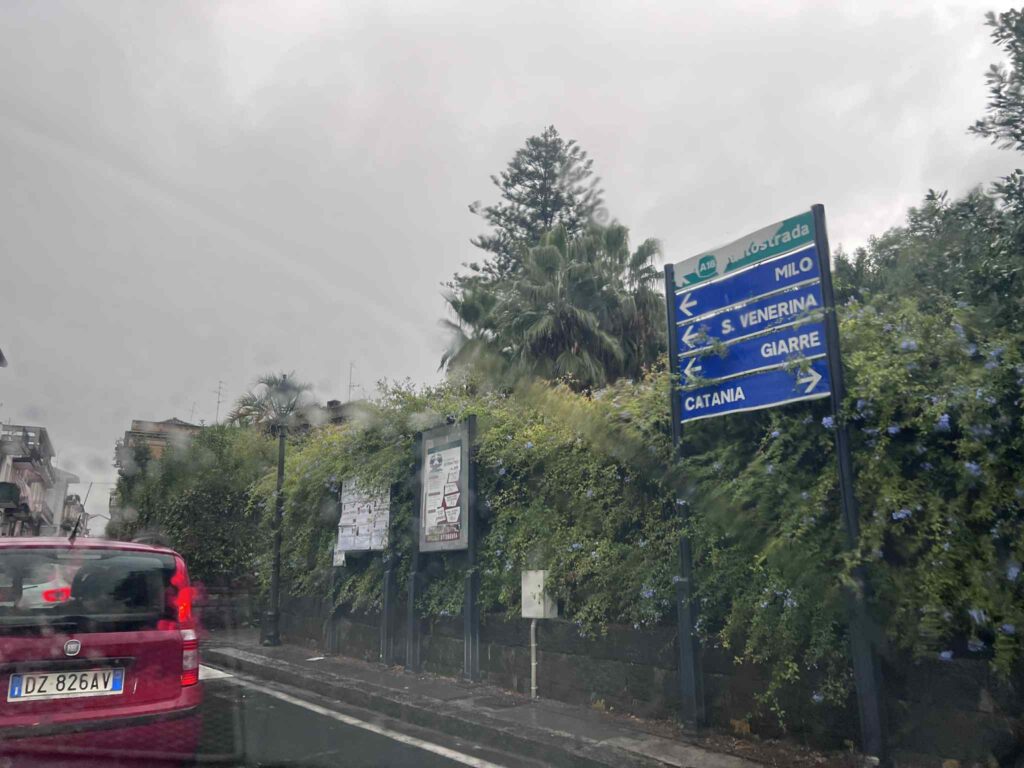 Ottobrata di Zafferana Etnea - maltempo