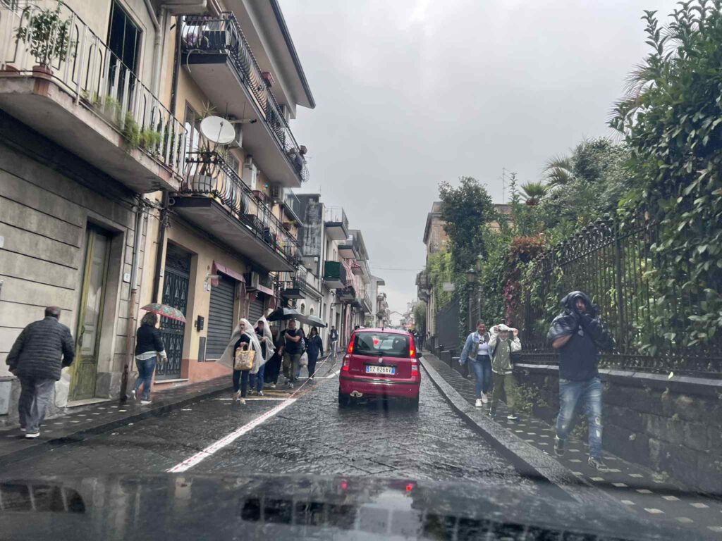 Ottobrata di Zafferana Etnea - maltempo