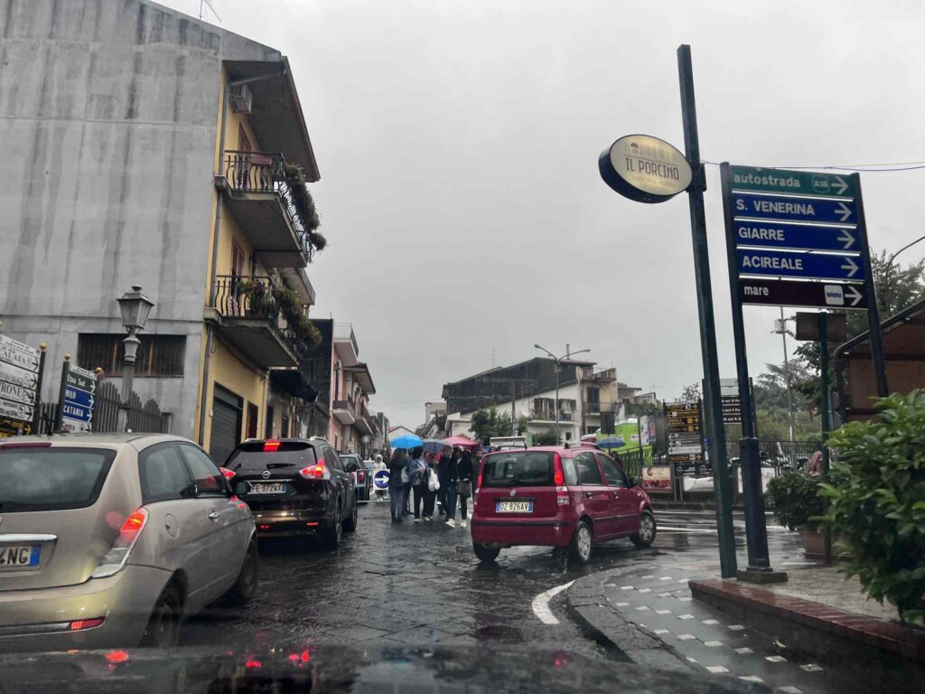 Ottobrata di Zafferana Etnea - maltempo
