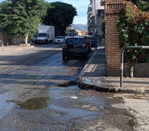 Perdite d'acqua a Reggio Calabria