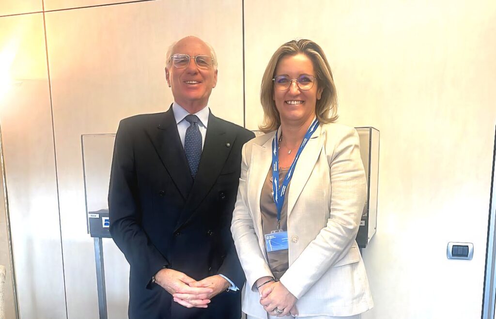 Pietro Ciucci e Dafne Musolino