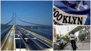 Ponte sullo Stretto maglia ciclismo Ponte Brooklyn