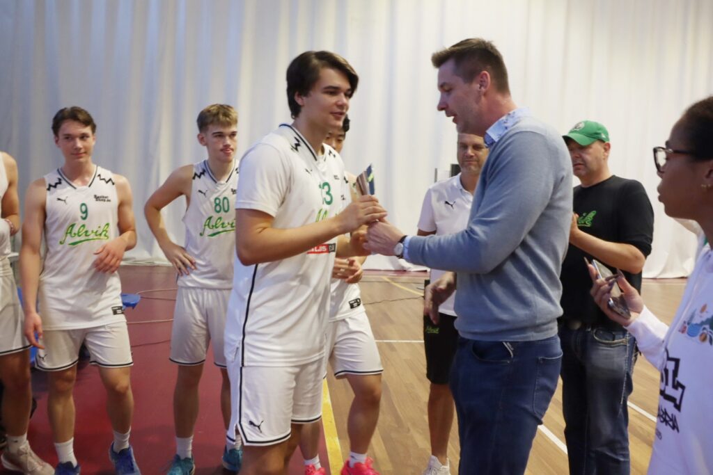 Premiazioni EYBL Reggio Calabria