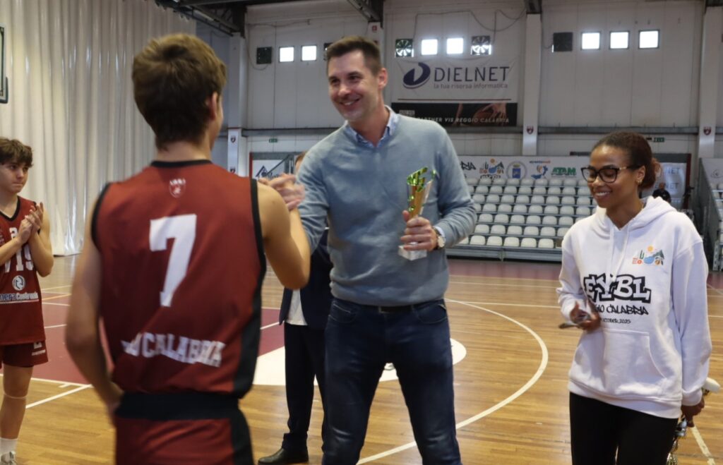 Premiazioni EYBL Reggio Calabria