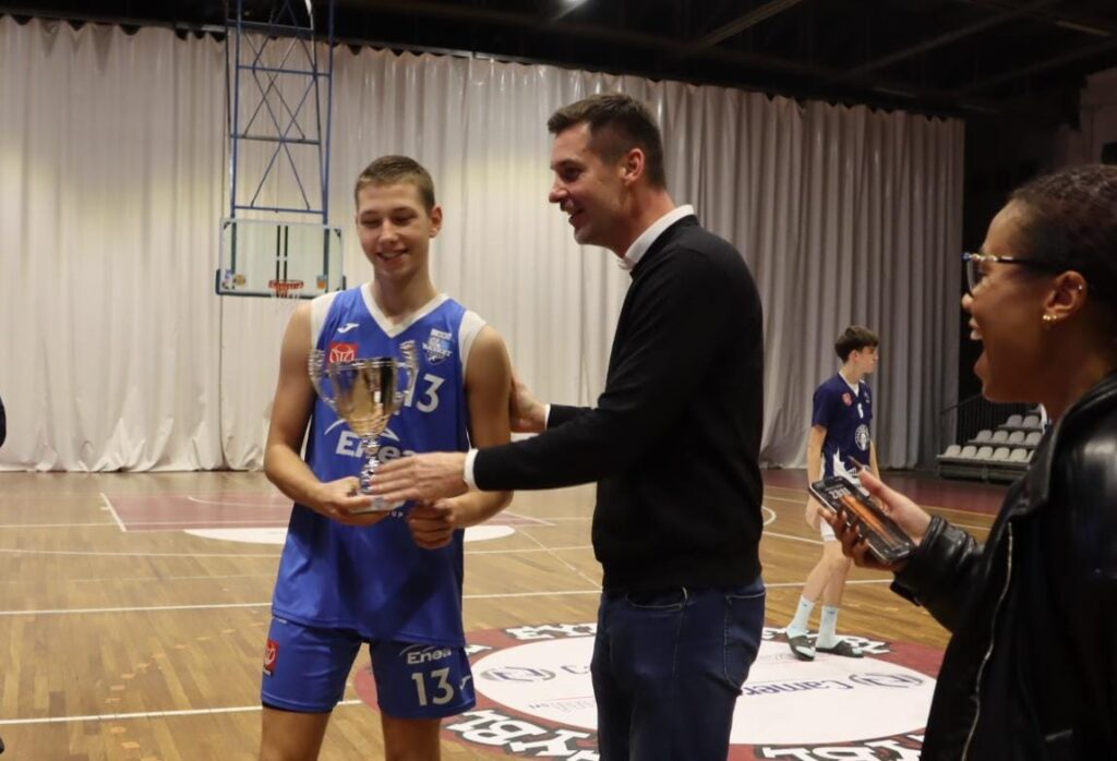 Premiazioni EYBL Reggio Calabria