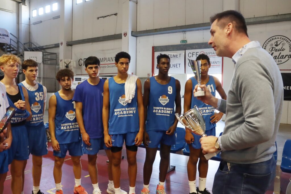 Premiazioni EYBL Reggio Calabria