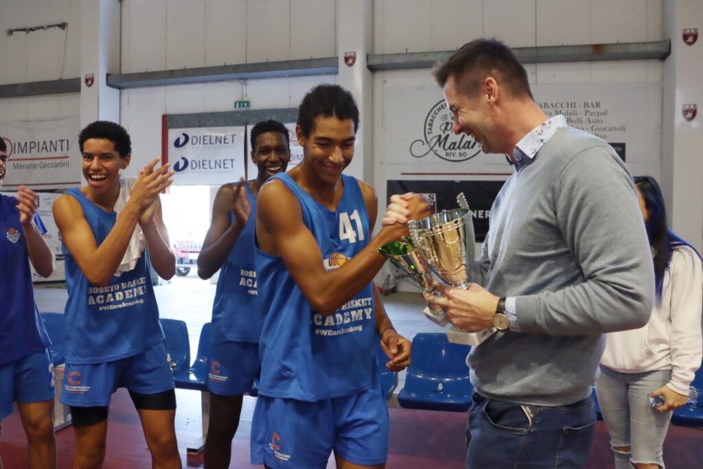 Premiazioni EYBL Reggio Calabria