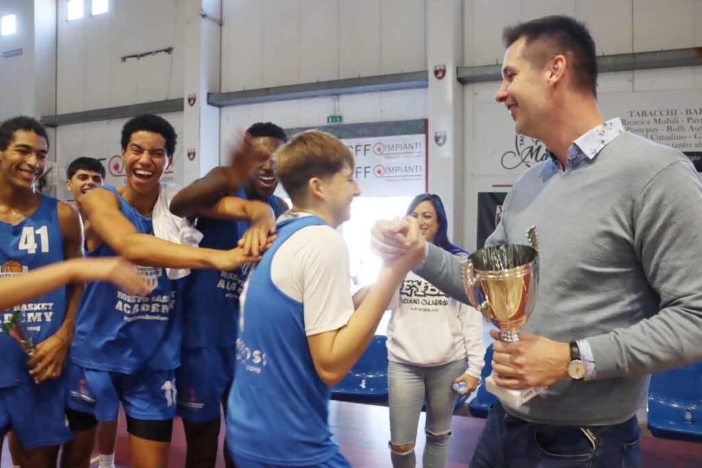 Premiazioni EYBL Reggio Calabria