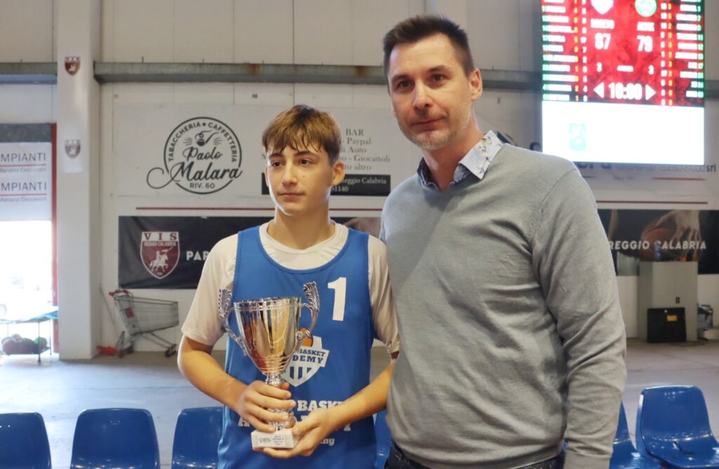 Premiazioni EYBL Reggio Calabria