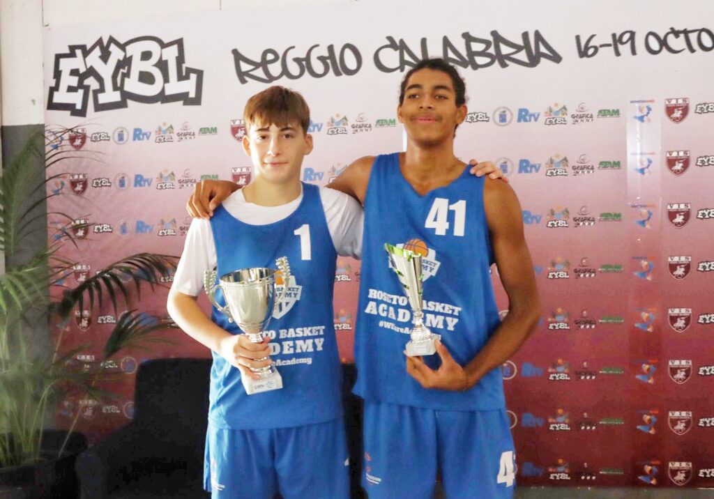 Premiazioni EYBL Reggio Calabria