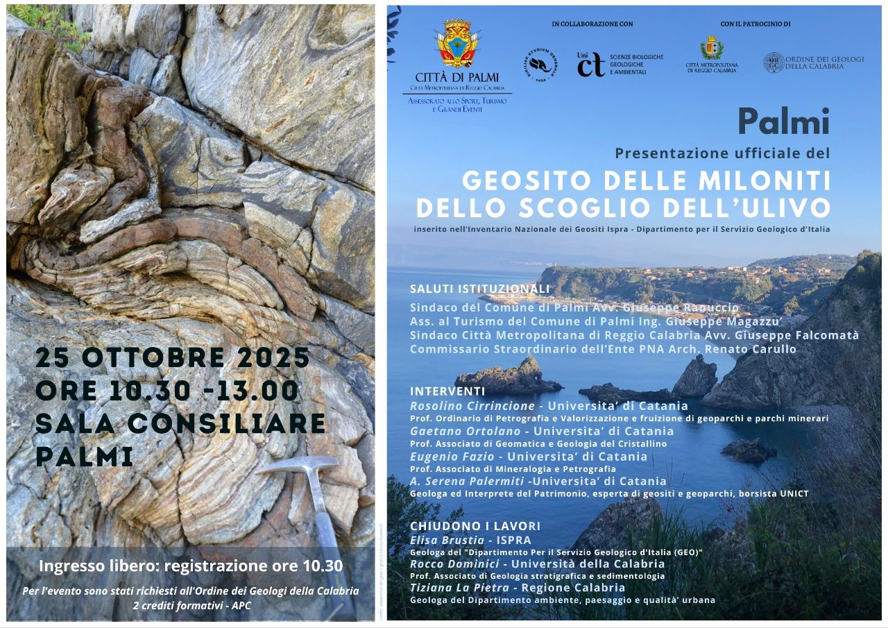 Presentazione geosito Miloniti Scoglio Ulivo