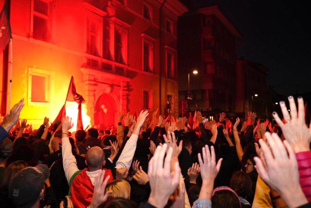 Protesta ProPal Udine