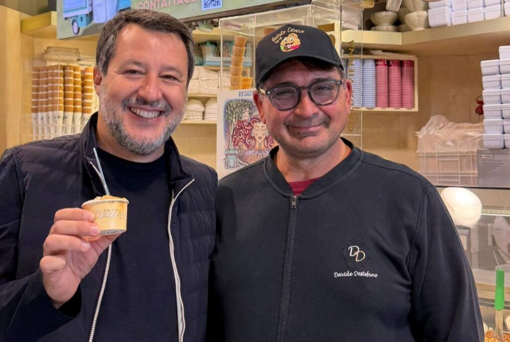 Salvini e Davide Destefano