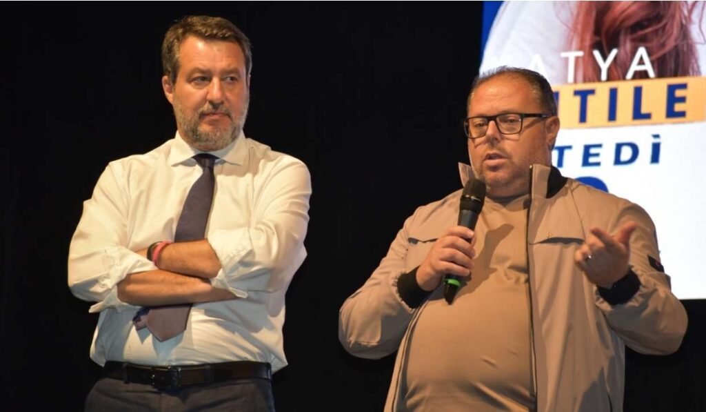 Salvini e Michele Covello