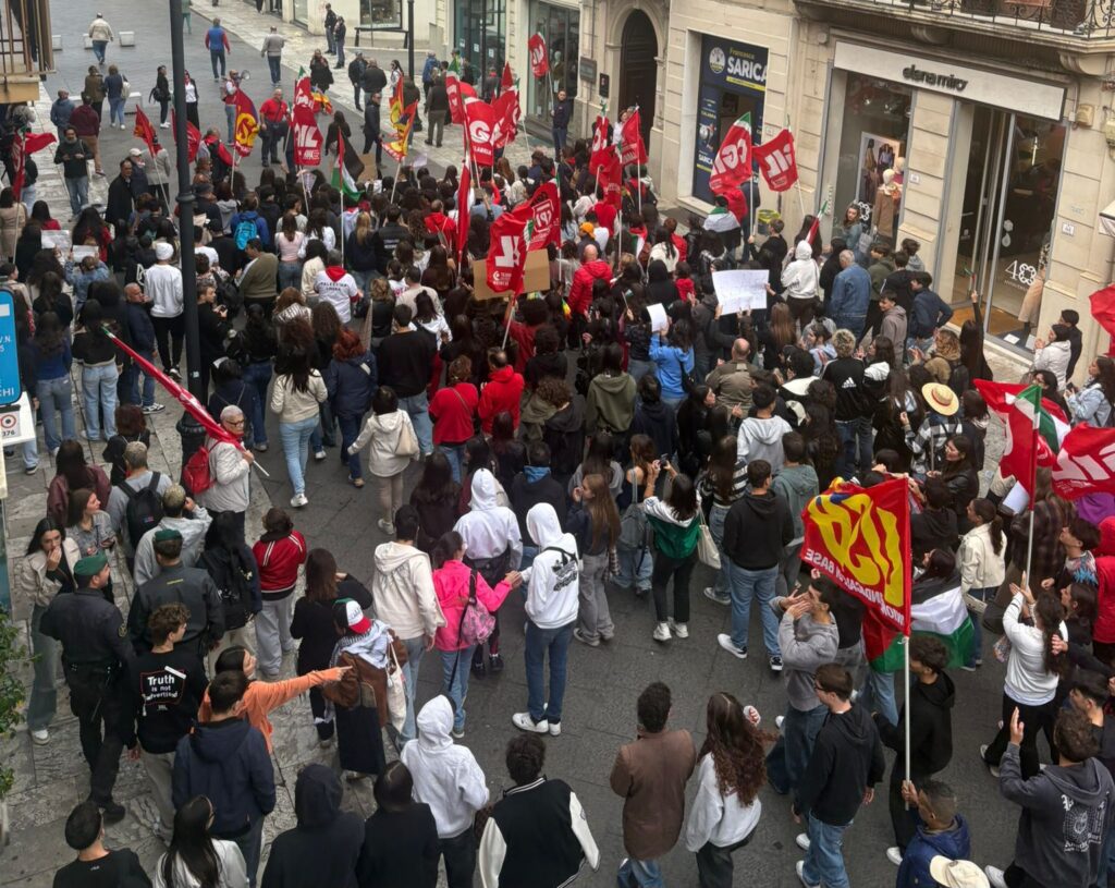 Sciopero Gaza Reggio Calabria