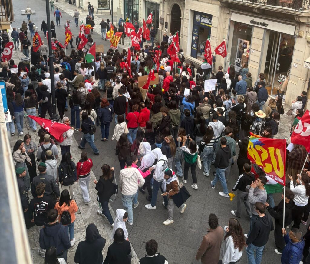 Sciopero Gaza Reggio Calabria