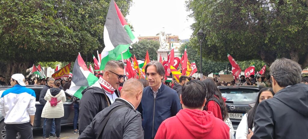 Sciopero generale Manifestazione ProPal Reggio Calabria