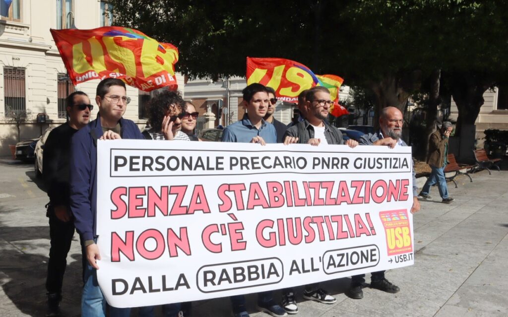 Sciopero precari della giustizia