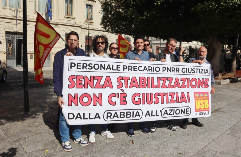 Sciopero precari della giustizia