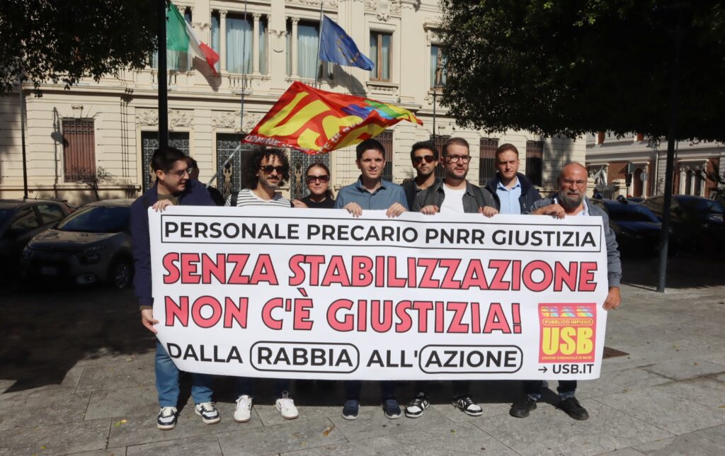 Sciopero precari della giustizia