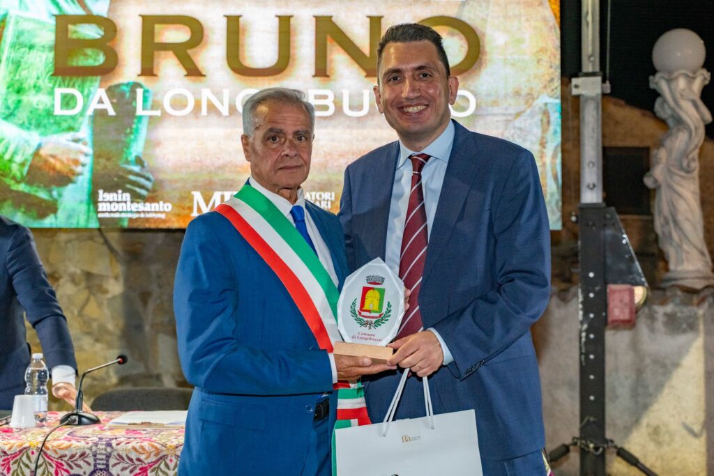 Sindaco Longobucco Pirillo e Francesco Pata