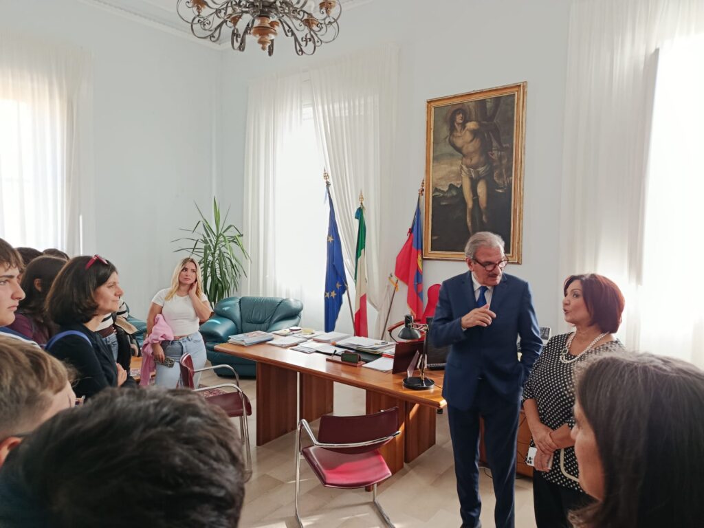 Studenti spagnoli al Comune di Vibo Valentia