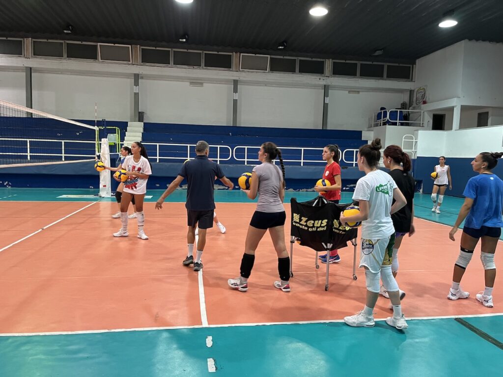 Team Volley Messina Serie C maschile allenamento